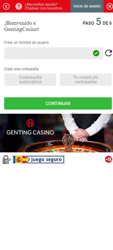 Genting Casino Registration Process Image 3