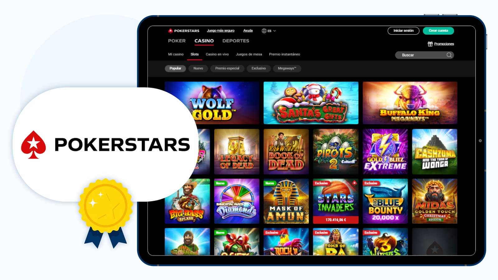 Mejor-casino-Apple-Pay-en-España-PokerStars-Casino