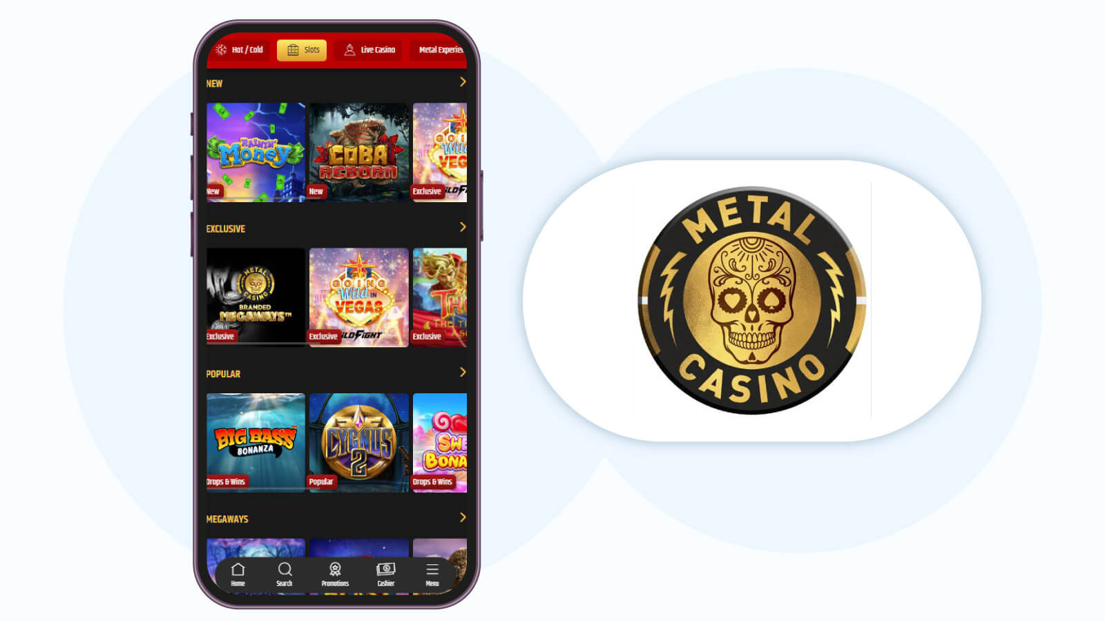 Metal Casino - Mejor Casino Móvil Sin Descarga